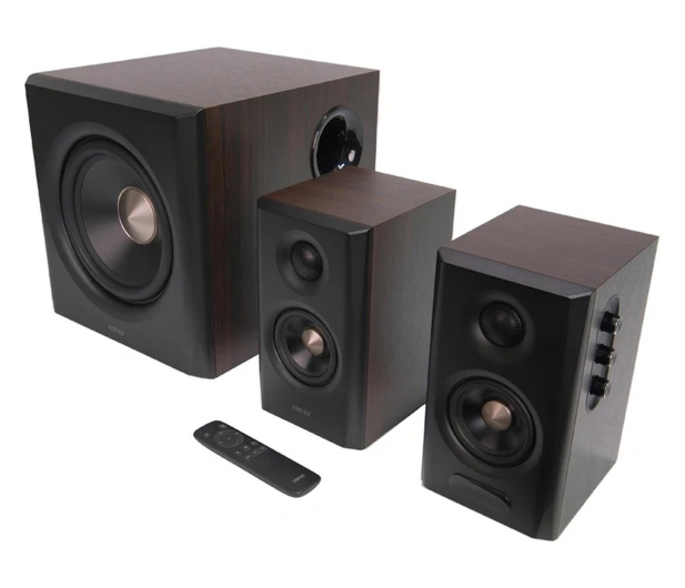 Edifier S355DB brązowe - 1535697 - zdjęcie 2